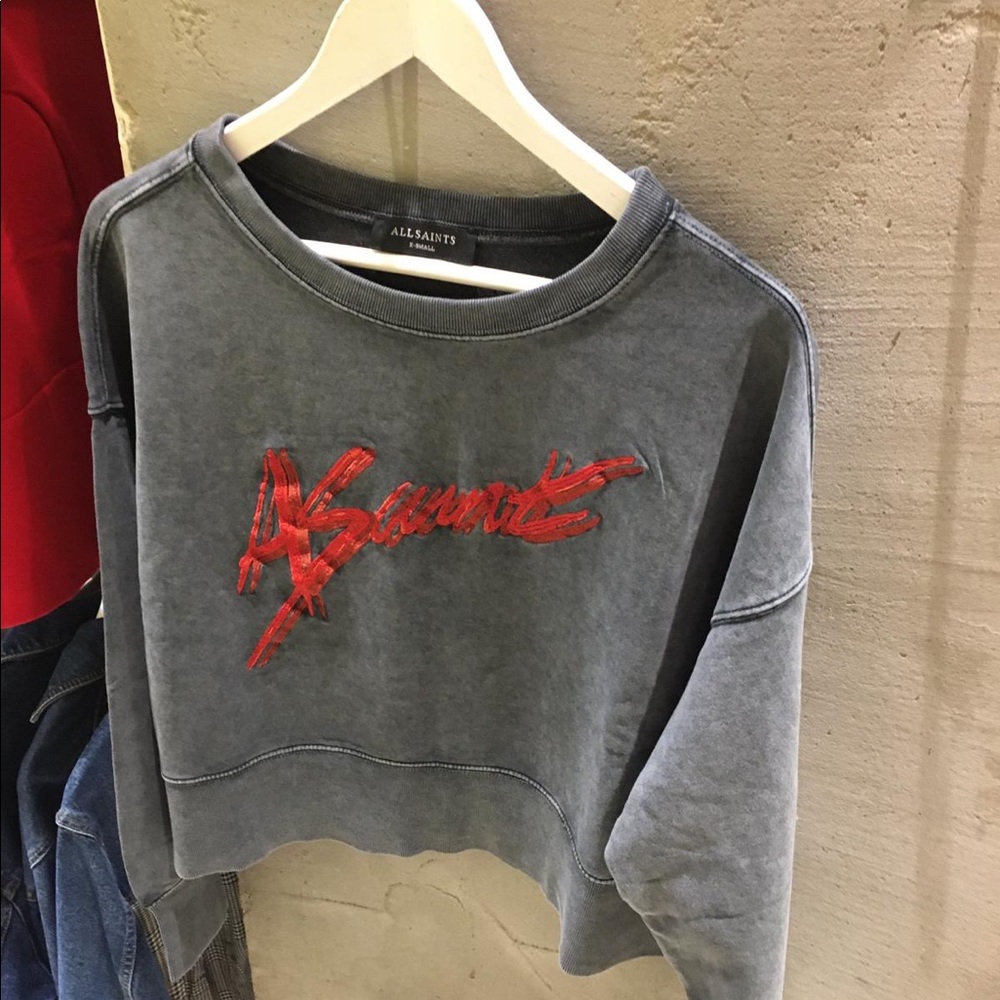 All Saints Piro Asaint Sweatshirt - Picture 6 of 8